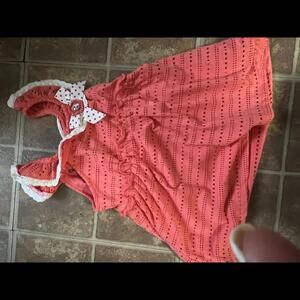 Nanette coral dress sz 2 girls toddler